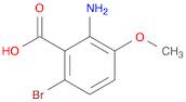 2-Amino-6-bromo-3-methoxybenzoic acid