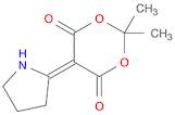 2,2-DIMETHYL-5-(2-TETRAHYDROPYRROLYLIDENE)-1,3-DIOXANE-4,6-DIONE