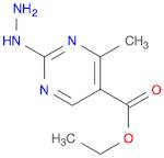 ETHYL 2-HYDRAZINYL-4-METHYLPYRIMIDINE-5-CARBOXYLATE
