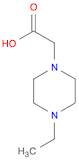 1-Piperazineaceticacid,4-ethyl-(9CI)