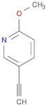 Pyridine, 5-ethynyl-2-methoxy- (9CI)