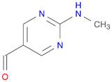 5-Pyrimidinecarboxaldehyde, 2-(methylamino)- (9CI)