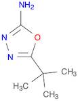 1,3,4-Oxadiazol-2-amine,5-(1,1-dimethylethyl)-(9CI)