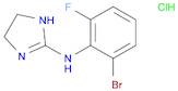 1H-Imidazol-2-amine, N-(2-bromo-6-fluorophenyl)-4,5-dihydro-, monohydrochloride