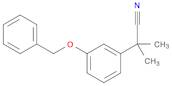 α,α-diMethyl-3-(phenylMethoxy)benzeneacetonitrile