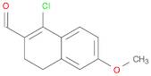 1-CHLORO-6-METHOXY-3,4-DIHYDRO-NAPHTHALENE-2-CARBALDEHYDE