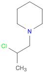 1-(2-chloropropyl)piperidine