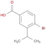 Benzoic acid, 4-bromo-3-(1-methylethyl)-
