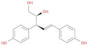 (2S,3S,4E)-3,5-Bis(4-hydroxyphenyl)-4-pentene-1,2-diol