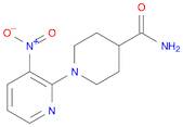 1-(3-NITROPYRIDIN-2-YL)PIPERIDINE-4-CARBOXAMIDE