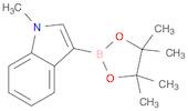 1-METHYL-3-(4,4,5,5-TETRAMETHYL-1,3,2-DIOXABOROLAN-2-YL)-1H-INDOLE