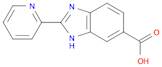 2-(2-Pyridinyl)-1H-benzimidazole-5-carboxylic acid
