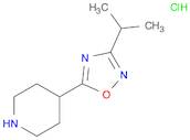 4-(3-ISOPROPYL-1,2,4-OXADIAZOL-5-YL)PIPERIDINE HYDROCHLORIDE