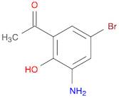 1-(3-amino-5-bromo-2-hydroxyphenyl)ethanone