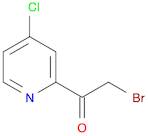 2-broMo-1-(4-chloropyridin-2-yl)ethanone