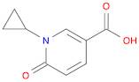 1-Cyclopropyl-6-oxo-1,6-dihydro-pyridine-3-carboxylic acid