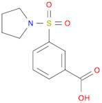 3-(pyrrolidin-1-ylsulfonyl)benzoic acid