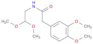 N-(2,2-dimethoxy-ethyl)-3,4-dimethoxyphenylacetamide