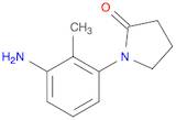 1-(3-AMINO-2-METHYLPHENYL)PYRROLIDIN-2-ONE