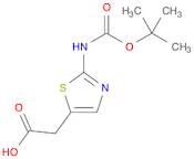 5-Thiazoleacetic acid, 2-[[(1,1-dimethylethoxy)carbonyl]amino]-