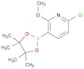 6-chloro-2-Methoxy-3-(tetraMethyl-1,3,2-dioxaborolan-2-yl)pyridine