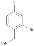 Benzenemethanamine, 2-bromo-4-fluoro-