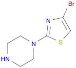4-BROMO-2-(PIPERAZIN-1-YL)THIAZOLE