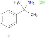 2-(3-FLUOROPHENYL)PROPAN-2-AMINE HYDROCHLORIDE