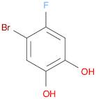 1,2-Benzenediol, 4-bromo-5-fluoro- (9CI)