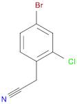 (4-BROMO-2-CHLOROPHENYL)ACETONOTRILE