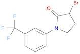 3-BROMO-1-[3-(TRIFLUOROMETHYL)PHENYL]PYRROLIDIN-2-ONE