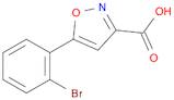 5-(2-BROMOPHENYL)-3-ISOXAZOLECARBOXYLIC ACID