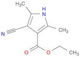 1H-Pyrrole-3-carboxylicacid,4-cyano-2,5-dimethyl-,ethylester(9CI)