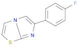 IMidazo[2,1-b]thiazole, 6-(4-fluorophenyl)-