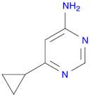 Pyrimidine, 4-amino-6-cyclopropyl- (7CI,8CI)