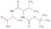 (S)-2-((S)-2-(tert-butoxycarbonylaMino)-3-MethylbutanaMido)propanoic acid