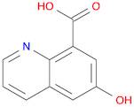 8-Quinolinecarboxylicacid,6-hydroxy-(9CI)