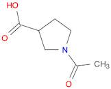 3-Pyrrolidinecarboxylic acid, 1-acetyl- (9CI)