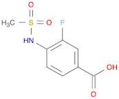 3-Fluoro-4-(MethylsulfonaMido)benzoic Acid