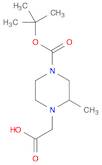 4-CarboxyMethyl-3-Methyl-piperazine-1-carboxylic acid tert-butyl ester