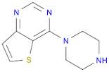 4-Piperazinothieno[3,2-d]pyrimidine