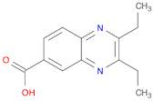 6-Quinoxalinecarboxylicacid,2,3-diethyl-(9CI)