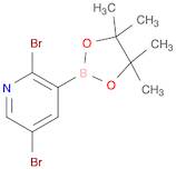 2,5-DIBROMOPYRIDINE-3-BORONIC ACID PINACOL ESTER