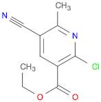 ETHYL 2-CHLORO-5-CYANO-6-METHYLNICOTINATE