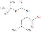 N-ALPHA-BOC-(+/-)-2-AMINO-3-(DIMETHYLAMINO)PROPIONIC ACID