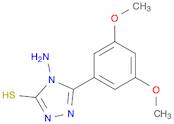 4-AMINO-5-(3,5-DIMETHOXYPHENYL)-4H-1,2,4-TRIAZOLE-3-THIOL