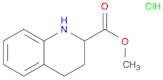 METHYL 1,2,3,4-TETRAHYDROQUINOLINE-2-CARBOXYLATE HYDROCHLORIDE