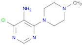 4-CHLORO-6-(4-METHYL-PIPERAZIN-1-YL)-PYRIMIDIN-5-YLAMINE