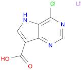 4-chloro-5H-pyrrolo[3,2-d]pyrimidine-7-carboxylic acid