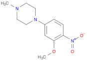 1-(3-Methoxy-4-nitrophenyl)-4-Methylpiperazine